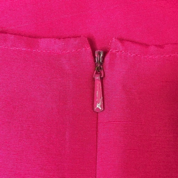 ELISABETH By Liz Claiborne Pink & Black Color Block Scoop Neck Tank Top Size 16P - Picture 4 of 6